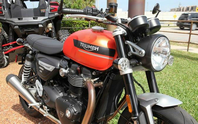 2023 Triumph Speed Twin 1200 Matte Baja Orange