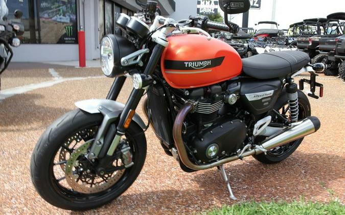 2023 Triumph Speed Twin 1200 Matte Baja Orange