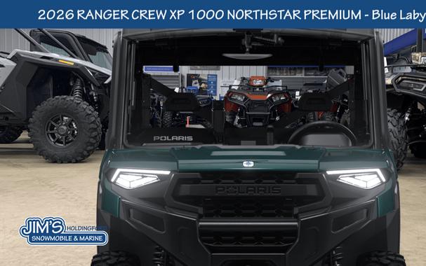 2026 Polaris Ranger Crew XP® 1000 NorthStar Edition Premium - Blue Labyrinth