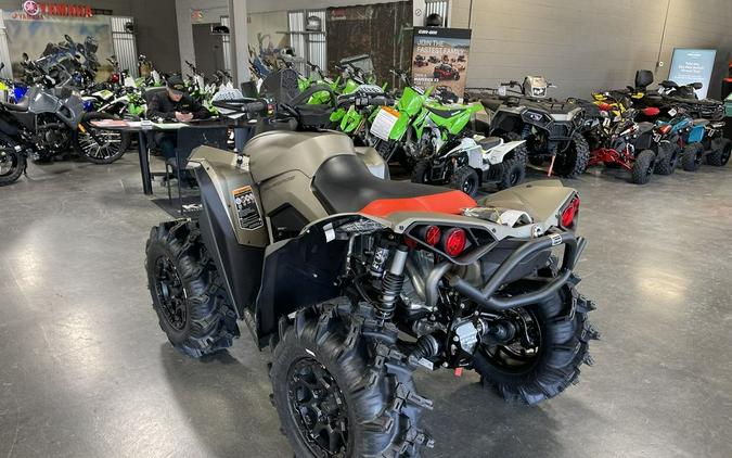 2022 Can-Am® Renegade X mr 1000 R Liquid Titanium & Magma Red