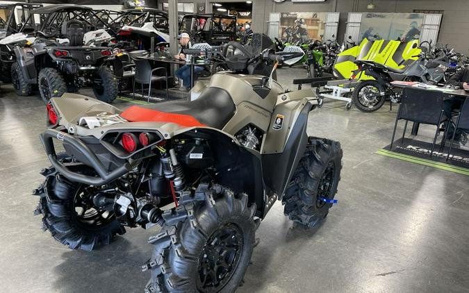 2022 Can-Am® Renegade X mr 1000 R Liquid Titanium & Magma Red