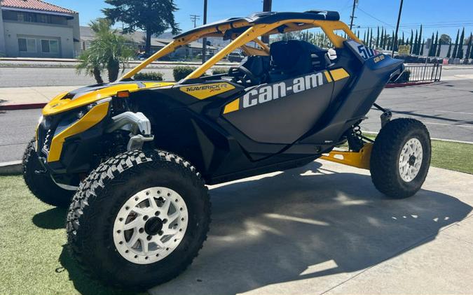 2024 Can-Am® Maverick R X RS with Smart-Shox Carbon Black & Neo Yellow