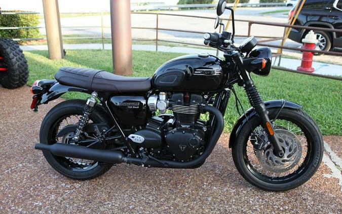 2023 Triumph Bonneville T120 Black Jet Black