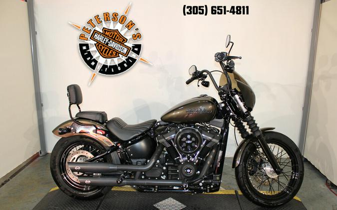 Used 2020 Harley-Davidson Softail Street Bob Motorcycle For Sale In Miami, Florida