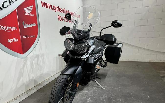 2019 Triumph Tiger 800 XRx Low Jet Black