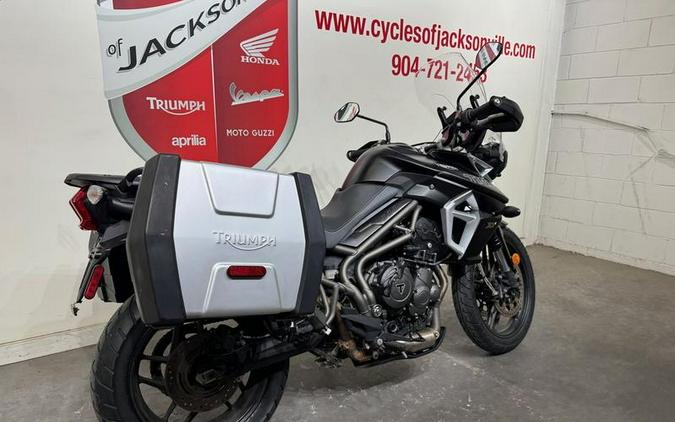 2019 Triumph Tiger 800 XRx Low Jet Black