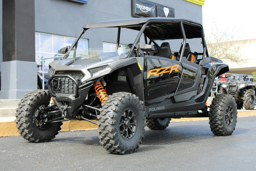 2024 Polaris Industries RZR XP 4 1000 Premium Matte Titanium / Onyx Black