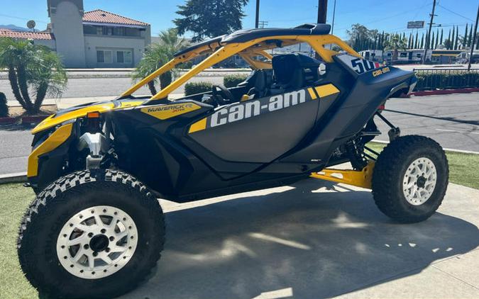 2024 Can-Am® Maverick R X RS with Smart-Shox Carbon Black & Neo Yellow