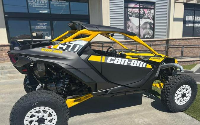 2024 Can-Am® Maverick R X RS with Smart-Shox Carbon Black & Neo Yellow