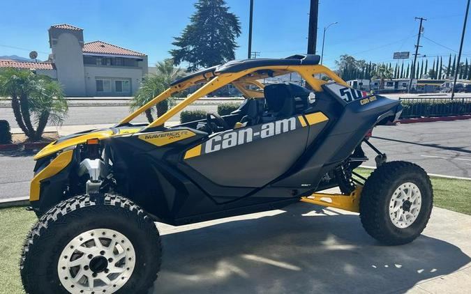 2024 Can-Am® Maverick R X RS with Smart-Shox Carbon Black & Neo Yellow