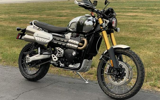 2023 Triumph Scrambler 1200 XE Chrome Edition Brooklands Green