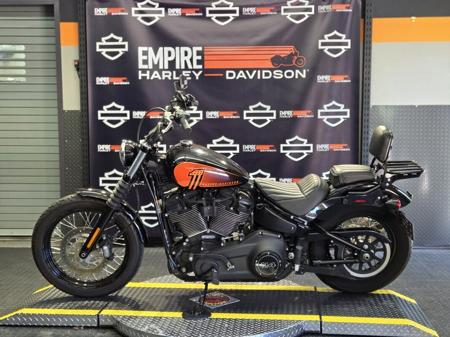 2021 Harley-Davidson Street Bob 114 Vivid Black