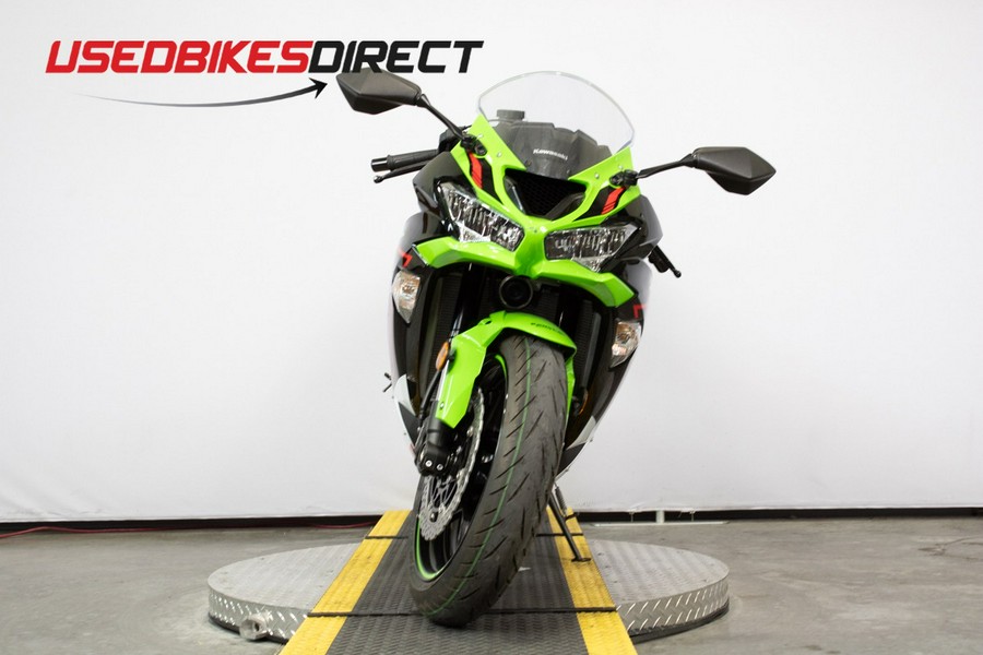 2022 Kawasaki Ninja ZX-6R KRT Edition - $12,999.00