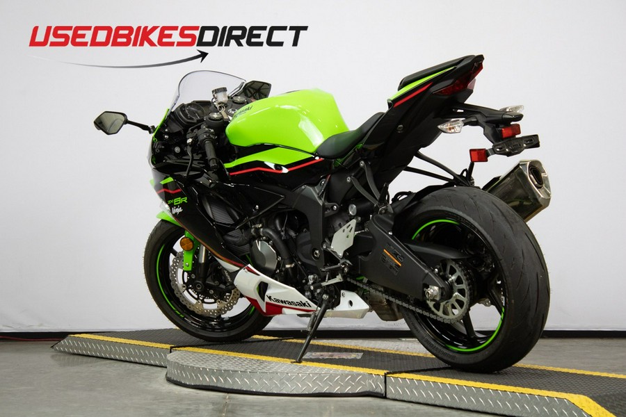 2022 Kawasaki Ninja ZX-6R KRT Edition - $12,999.00