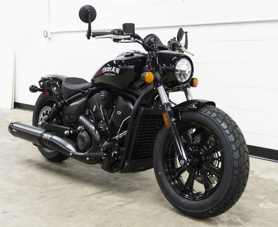 2025 Indian Motorcycle® Scout® Bobber Limited +Tech Black Metallic