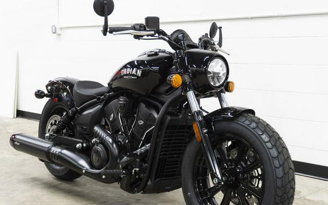 2025 Indian Motorcycle® Scout® Bobber Limited +Tech Black Metallic