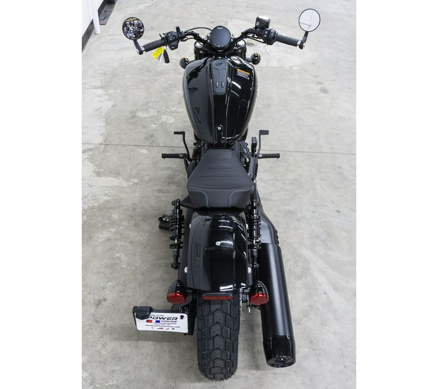 2025 Indian Motorcycle® Scout® Bobber Limited +Tech Black Metallic