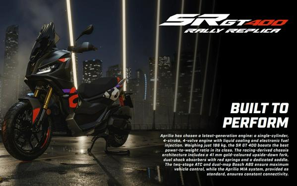 2027 Aprilia SR GT 400