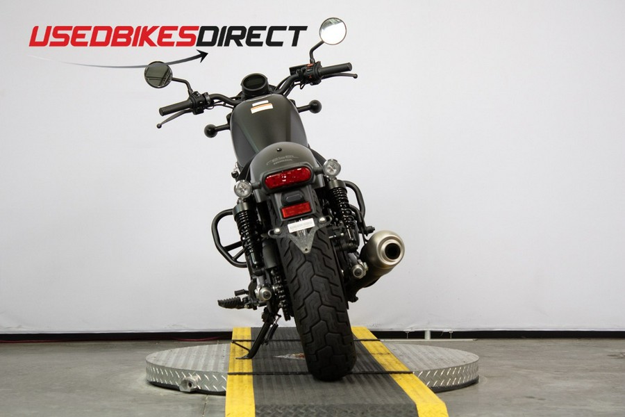 2021 Honda Rebel 500 ABS - $6,499.00