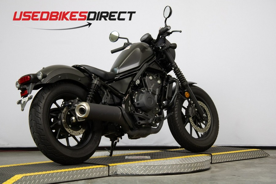 2021 Honda Rebel 500 ABS - $6,499.00