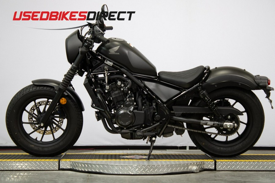 2021 Honda Rebel 500 ABS - $6,499.00