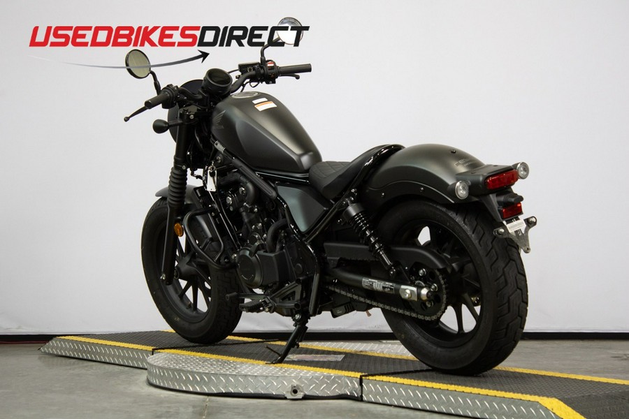 2021 Honda Rebel 500 ABS - $6,499.00