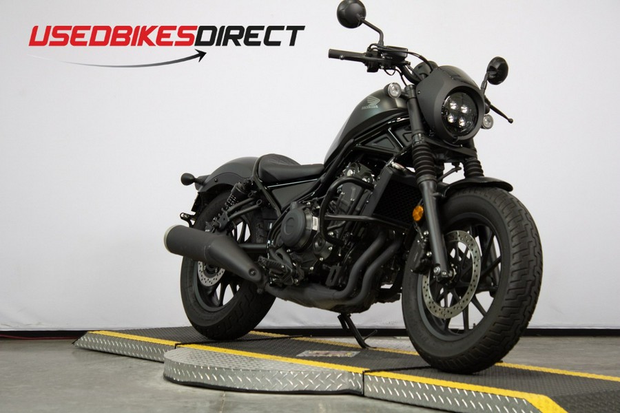 2021 Honda Rebel 500 ABS - $6,499.00