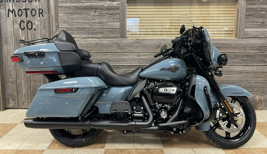 2024 Harley-Davidson Ultra Limited Sharkskin Blue - Black Finish