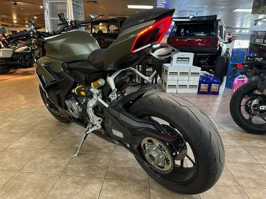2024 Ducati Streetfighter V2 Storm Green V2 S