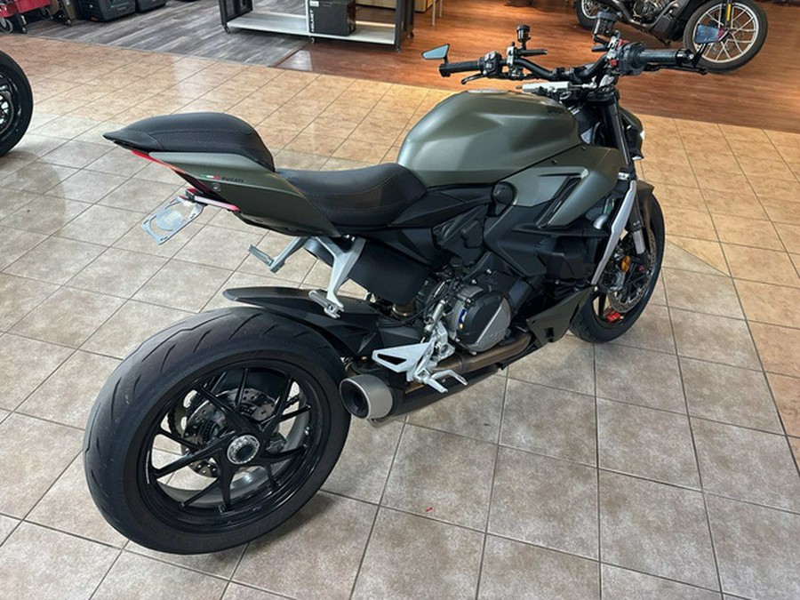 2024 Ducati Streetfighter V2 Storm Green V2 S