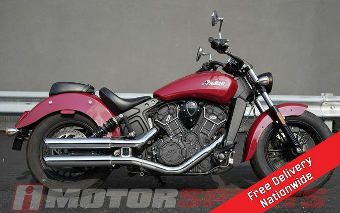 2017 Indian Motorcycle Scout Sixty ABS Indian Motorcycle­ Red