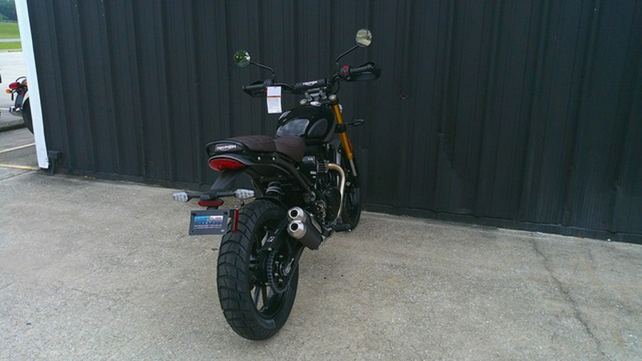 2025 Triumph Scrambler 400 X Phantom Black / Silver Ice