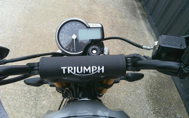 2025 Triumph Scrambler 400 X Phantom Black / Silver Ice