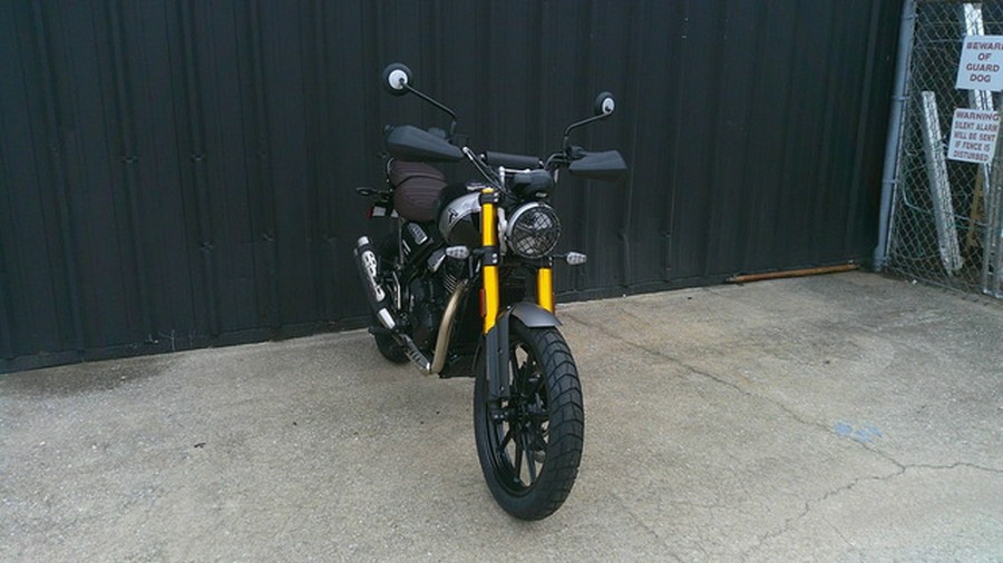 2025 Triumph Scrambler 400 X Phantom Black / Silver Ice