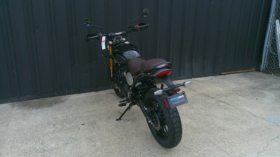 2025 Triumph Scrambler 400 X Phantom Black / Silver Ice