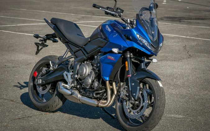 2023 Triumph Tiger Sport 660 Lucerne Blue / Sapphire Black