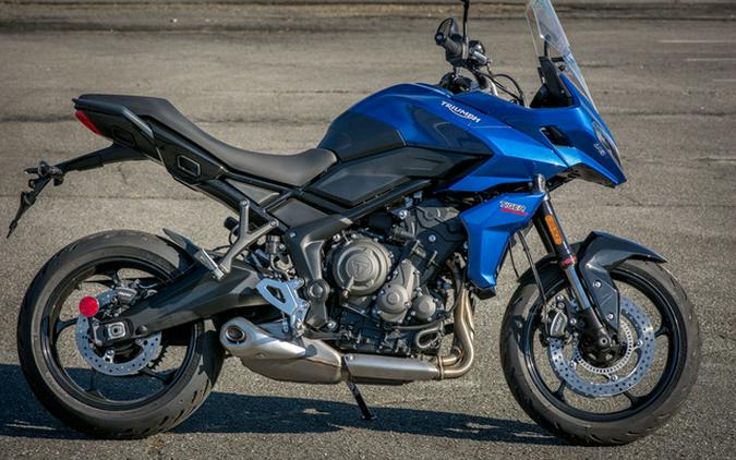 2023 Triumph Tiger Sport 660 Lucerne Blue / Sapphire Black