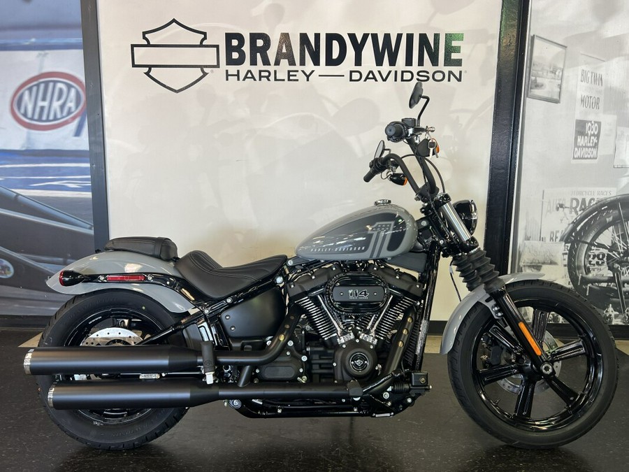 2024 Harley-Davidson Street Bob 114 Billiard Grey FXBBS