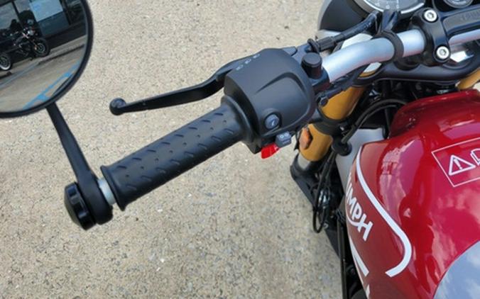 2025 Triumph Speed 400 Carnival Red / Storm Grey Base