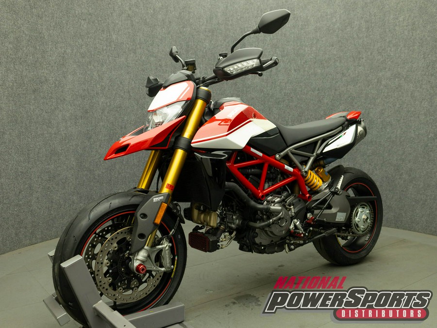 2020 DUCATI HYPERMOTARD 950 SP W/ABS