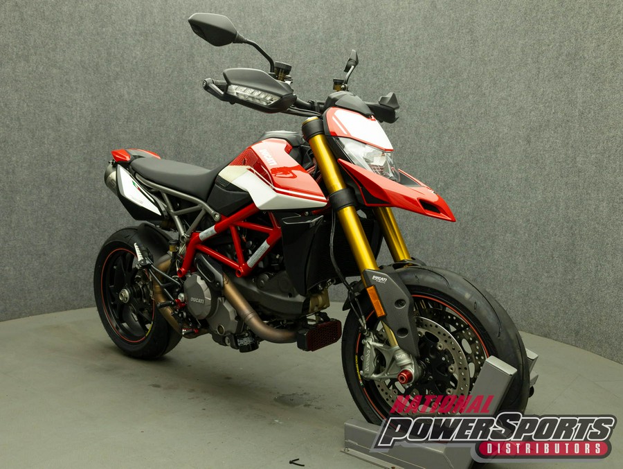 2020 DUCATI HYPERMOTARD 950 SP W/ABS