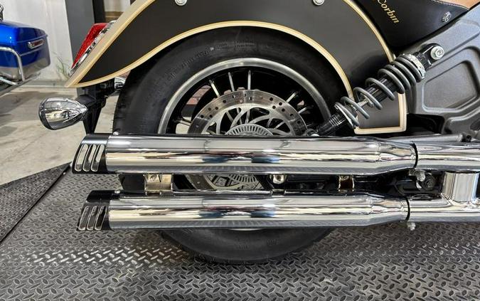 2019 Indian Motorcycle® Scout® Icon Series Dirt Track Smoke/Thunder Black