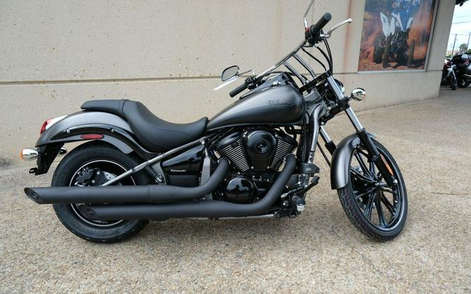 New 2024 KAWASAKI VULCAN 900 CUSTOM METALLIC MATTE DARK GRAY AND METALLIC FLAT SPARK BLACK