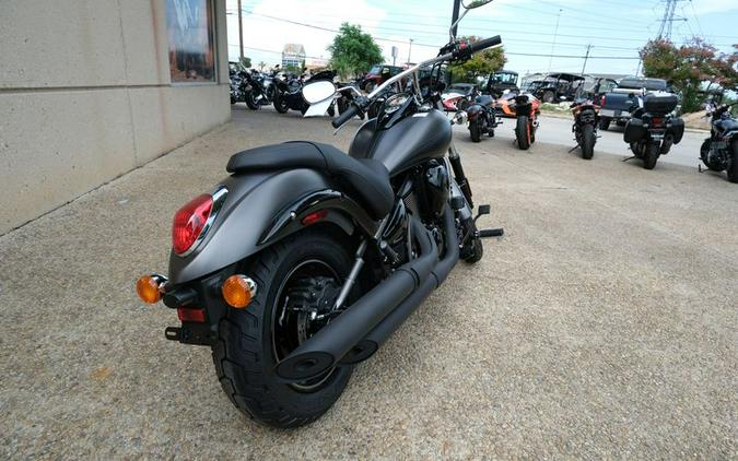 New 2024 KAWASAKI VULCAN 900 CUSTOM METALLIC MATTE DARK GRAY AND METALLIC FLAT SPARK BLACK