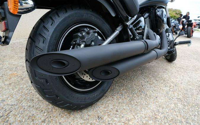 New 2024 KAWASAKI VULCAN 900 CUSTOM METALLIC MATTE DARK GRAY AND METALLIC FLAT SPARK BLACK