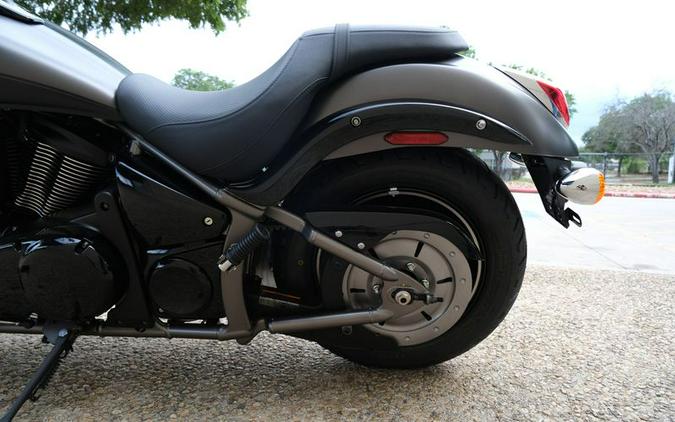 New 2024 KAWASAKI VULCAN 900 CUSTOM METALLIC MATTE DARK GRAY AND METALLIC FLAT SPARK BLACK