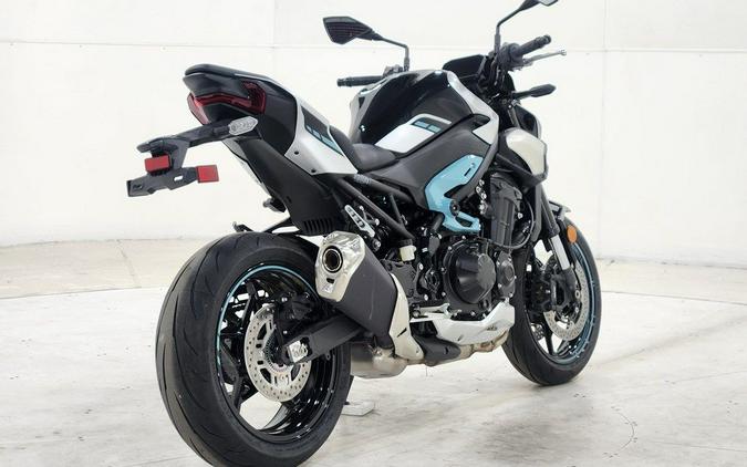 2025 Kawasaki Z900 ABS Galaxy Silver/Metallic Spark Black