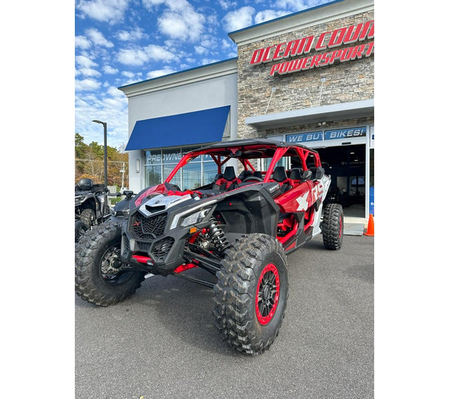 2025 Can-Am® Maverick X3 Max X RS Turbo RR With Smart-Shox Fiery Red & Hyper Silver