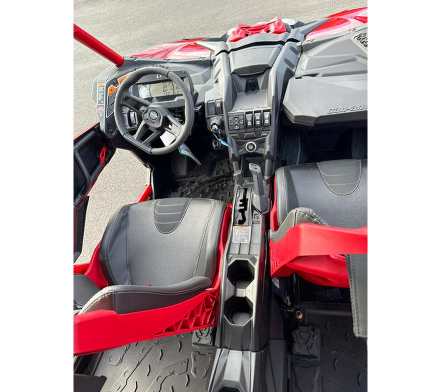 2025 Can-Am® Maverick X3 Max X RS Turbo RR With Smart-Shox Fiery Red & Hyper Silver