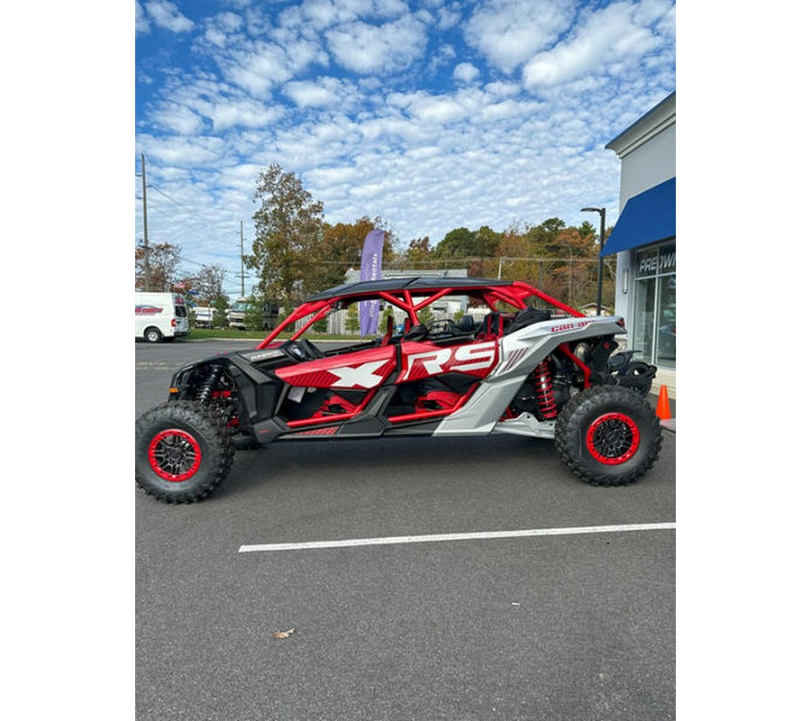 2025 Can-Am® Maverick X3 Max X RS Turbo RR With Smart-Shox Fiery Red & Hyper Silver